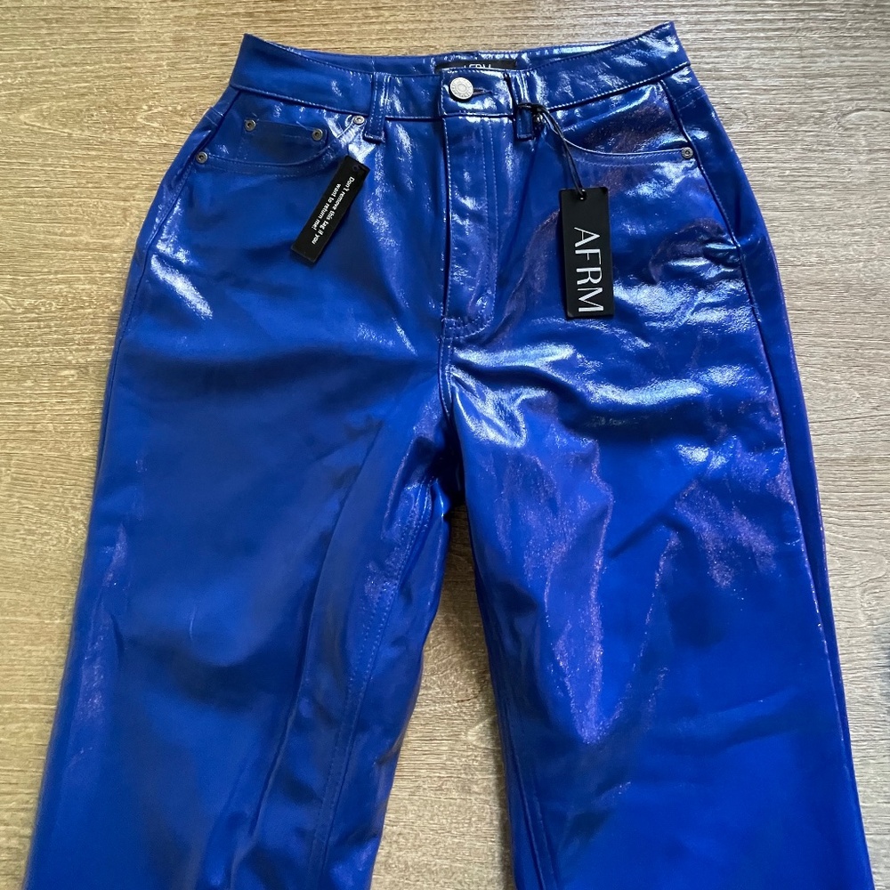 AFRM Women’s Blue Pants NWT